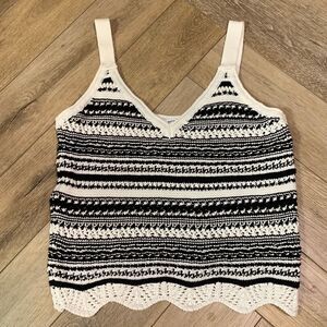 MNG Crochet Crop Tank